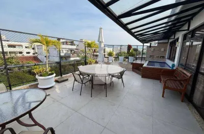 Cobertura com 3 quartos à venda, 212 m² por r$ 1.000.000 - recreio dos bandeirantes - rio de janeiro/rj