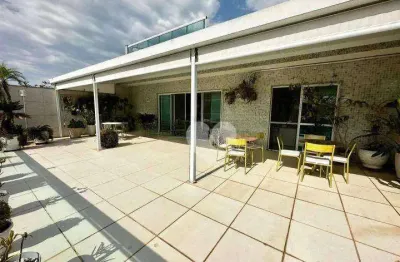 Cobertura com 3 quartos à venda, 338 m² por r$ 1.600.000 - recreio dos bandeirantes - rio de janeiro/rj