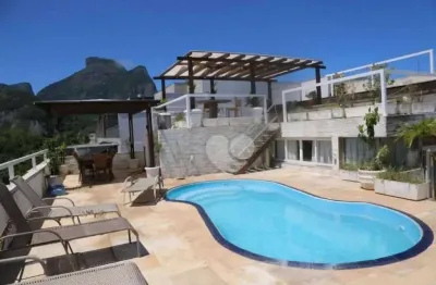 Cobertura com 5 quartos à  venda, 543 m² por r$ 3.600.000 - barra da tijuca - rio de janeiro/rj