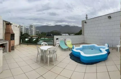 Cobertura com 5 quartos à venda, 322 m² por r$ 1.400.000 - recreio dos bandeirantes - rio de janeiro/rj
