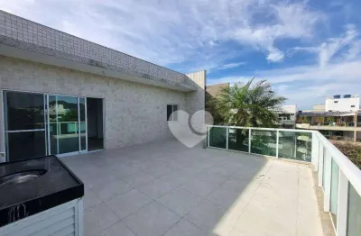 Cobertura com 2 quartos à venda, 136 m² - recreio dos bandeirantes - rio de janeiro/rj