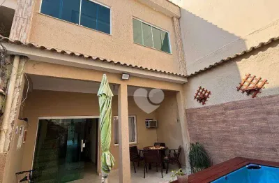 Casa de excelente padrão no engenho de dentro! rua daniel carneiro. casa de vila duplex com piscina e vaga coberta!