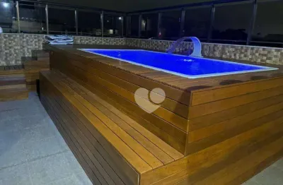 Cobertura com 5 quartos à venda, 196 m² por r$ 1.600.000 - recreio dos bandeirantes - rio de janeiro/rj