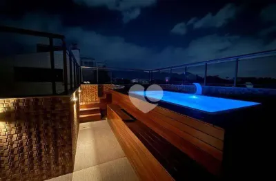 Cobertura com 5 dormitórios à venda,total de 370 m² por r$ 1.700.000 - recreio dos bandeirantes - rio de janeiro/rj