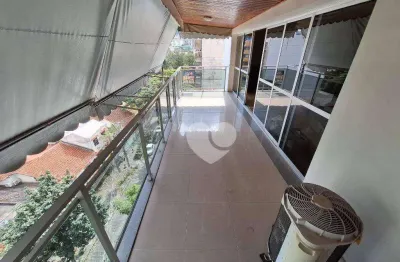 Grajaú, apt com 180m², varandão, 4qts com armários, suíte, dep completas, 3 vagas , sauna , $650.000,00 - grajaú - rj