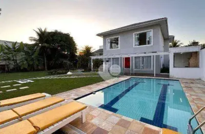 Casa à venda, 561 m² por r$ 10.000.000,00 - recreio dos bandeirantes - rio de janeiro/rj
