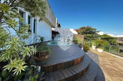 Cobertura à venda, 376 m² por r$ 1.750.000,00 - recreio dos bandeirantes - rio de janeiro/rj