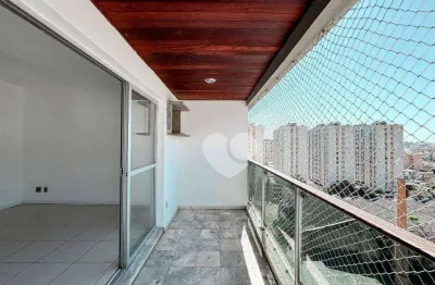 Apartamento com 2 dormitórios à venda, 103 m² por r$ 440.000,00 - grajaú - rio de janeiro/rj