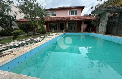 Casa com 4 suítes à venda, 495 m² por r$ 3.200.000 - recreio dos bandeirantes - rio de janeiro/rj