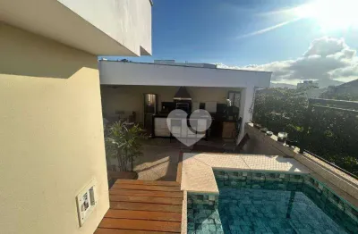 Cobertura com 4 suítes à venda, 219 m² por r$ 2.900.000 - recreio dos bandeirantes - rio de janeiro/rj