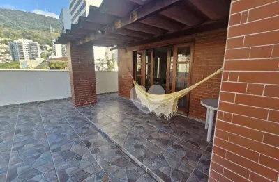 Cobertura com 3 dormitórios à venda, 187 m² por r$ 1.100.000,00 - tijuca - rio de janeiro/rj