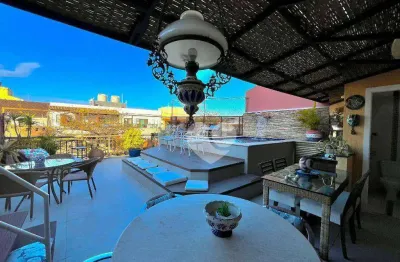 Cobertura com 4 quartos à venda, 309 m² por r$ 1.950.000 - recreio dos bandeirantes - rio de janeiro/rj