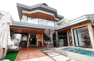 Casa com 4 quartos à venda, 383 m² por r$ 4.200.000 - recreio dos bandeirantes - rio de janeiro/rj