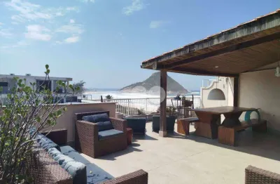 Cobertura com 4 quartos sendo 1 suíte e uma linda vista com 227m² no recreio dos bandeirantes