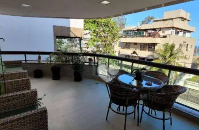 Apartamento com 3 quartos à venda, 128 m² por r$ 1.280.000 - recreio dos bandeirantes - rio de janeiro/rj vista mar