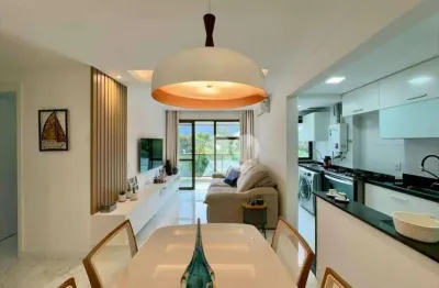 Espetacular apartamento com 2 quartos à venda, 65 m² por r$ 550.000 - pontal oceânico - recreio dos bandeirantes - rio de janeiro/rj