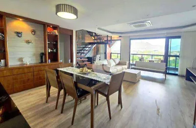 Cobertura com 4 quartos à venda, 275 m² por r$ 2.900.000 - barra da tijuca - rio de janeiro/rj