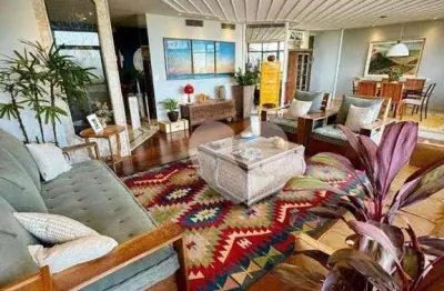 Cobertura com 5 quartos à venda, 336 m² por r$ 4.500.000 - barra da tijuca - rio de janeiro/rj