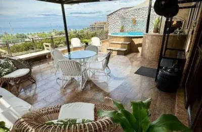 Cobertura com 5 dormitórios à venda, 336 m2 por r$ 4.500.000 - barra da tijuca - rio de janeiro/rj