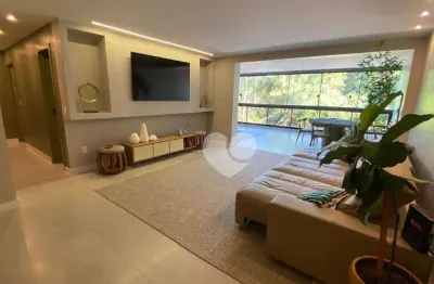 Apartamento com 3 dormitórios à venda, 140 m² por r$ 1.070.000,00 - recreio dos bandeirantes - rio de janeiro/rj