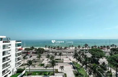 Lopes Enjoy Barra Vende Cobertura 4 suítes, FRONTAL MAR, 271 m², 2 vagas, Posto 5 - BETON.