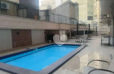 Próximo a urca, dois quartos em predio com infra estrutura em botafogo