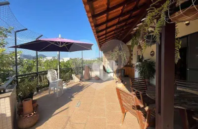 Cobertura com 3 dormitórios à venda, 172 m² por r$ 1.150.000,00 - recreio dos bandeirantes - rio de janeiro/rj