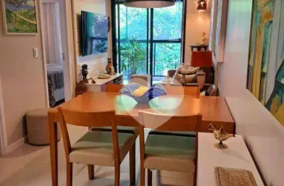 Apartamento com 1 dormitório à venda, 47 m² por r$ 850.000,00 - laranjeiras - rio de janeiro/rj