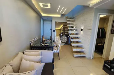 Cobertura com 3 quartos à  venda, 117 m² por r$ 650.000 - jacarepaguá - rio de janeiro/rj