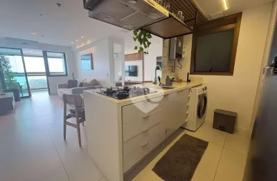 Apartamento frontal mar com 1 dormitório à venda, 50 m² por r$ 1.400.000 - barra da tijuca - rio de janeiro/rj