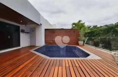 Cobertura com 3 quartos à venda, 383 m² por r$ 4.000.000 - jardim oceânico - rio de janeiro/rj