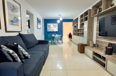 Apartamento com varanda, 2 quartos, suíte, vaga à venda, 89 m² por r$ 990.000 - humaitá - rio de janeiro/rj