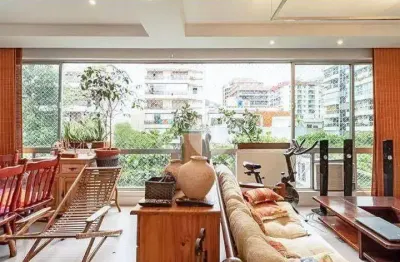 Apartamento com 3 dormitórios à venda, 120 m² por r$ 3.700.000,00 - leblon - rio de janeiro/rj