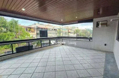 Apartamento com 3 quartos, 111 m² na clóvis salgado - recreio dos bandeirantes