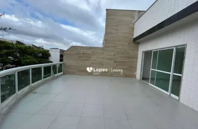 Cobertura com 3 quartos (suítes)  à venda, 370 m² por r$ 1.950.000 - recreio dos bandeirantes - rio de janeiro/rj