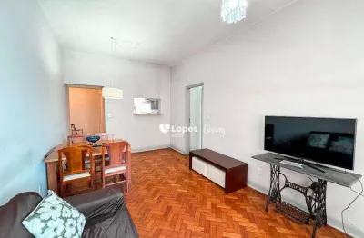 Apartamento com 1 quarto espaçoso + dependência completa à venda, 74 m²- senador vergueiro- flamengo - rio de janeiro/rj