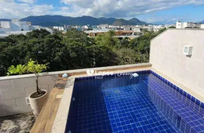 Cobertura com 5 quartos à venda, 373 m² por r$ 2.650.000 - recreio dos bandeirantes - rio de janeiro/rj