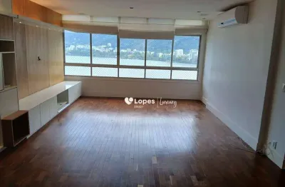 Apartamento com 3 dormitórios à venda, 138 m² por r$ 2.650.000,00 - lagoa - rio de janeiro/rj