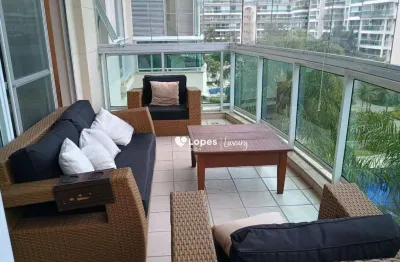 Apartamento com 2 quartos para alugar, 95 m² por r$ 10.715/mês - barra da tijuca - rio de janeiro/rj