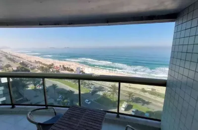 Apartamento frontal mar 1 quarto à venda, 50 m² por r$ 1.250.000 - barra da tijuca - rio de janeiro/rj