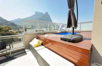 Cobertura com 3 dormitórios à venda, 182 m² por r$ 2.500.000,00 - barra da tijuca - rio de janeiro/rj