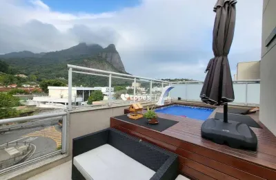 Cobertura com 3 dormitórios à venda, 182 m² por r$ 2.500.000,00 - barra da tijuca - rio de janeiro/rj
