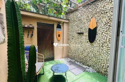 Apartamento garden com 1 quarto à venda, 41 m² por r$ 1.190.000 - leblon - rio de janeiro/rj