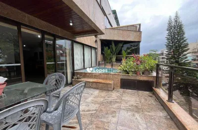 Apartamento com 3 quartos à venda, 176 m² por r$ 2.200.000 - recreio dos bandeirantes - rio de janeiro/rj