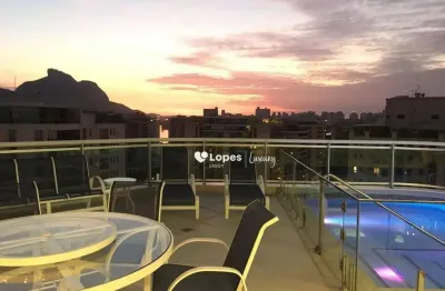 Cobertura com 4 dormitórios à venda, 835 m² por r$ 13.500.000,00 - barra da tijuca - rio de janeiro/rj