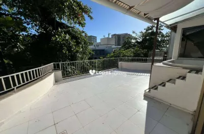 Cobertura com 4 quartos para alugar, 259 m² por r$ 10.717/mês - barra da tijuca - rio de janeiro/rj