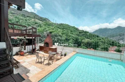 Cobertura com 3 quartos, infra,  à venda, 282 m² por r$ 1.570.000 - tijuca - rio de janeiro/rj