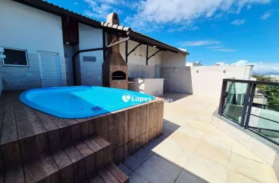 Cobertura com 5 dormitórios à venda, 407 m² por r$ 2.500.000,00 - recreio dos bandeirantes - rio de janeiro/rj