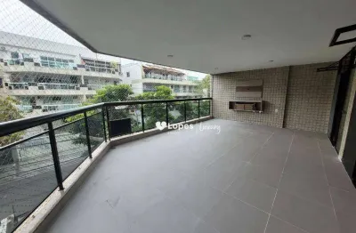 Apartamento com 2 quartos, 1 suíte para alugar, 100 m² por r$ 5.033/mês - recreio dos bandeirantes - rio de janeiro/rj