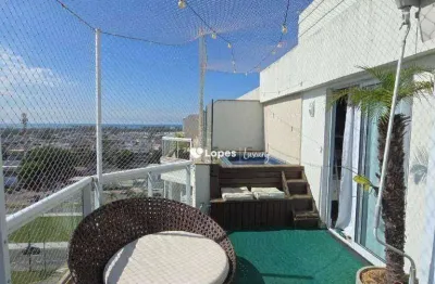 Cobertura com 3 quartos à venda, 137 m² - recreio dos bandeirantes - rio de janeiro/rj